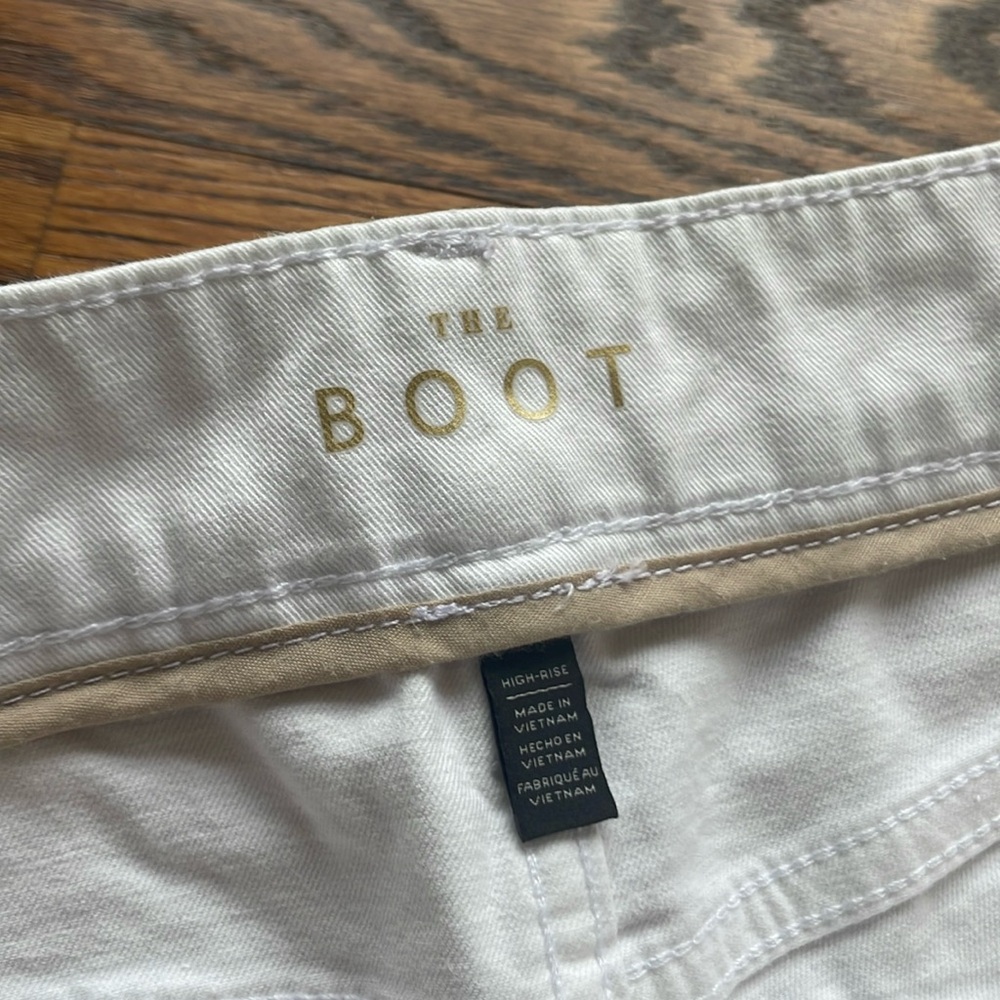 White denim jeans by White House Black Market
